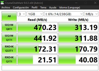 SSD Samsung 256GB SATA 2.5” – Buen estado