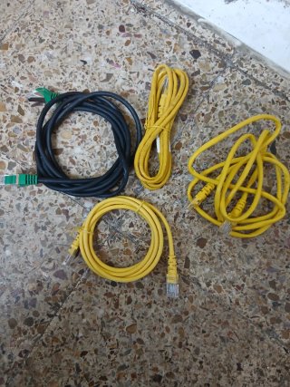 Cables de red Ethernet (varios colores)
