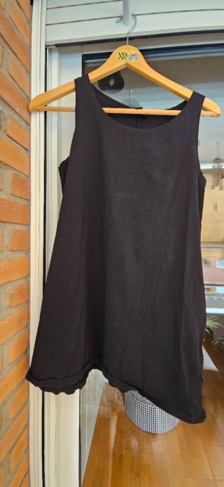 Blusa Vestido Tul Luukaa Lunares
