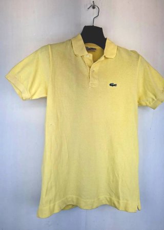 Lacoste Vintage Polo Amarillo Retro Y2K 80s 90