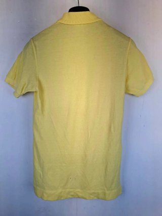 Lacoste Vintage Polo Amarillo Retro Y2K 80s 90