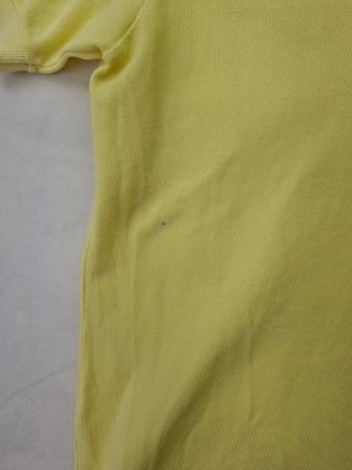 Lacoste Vintage Polo Amarillo Retro Y2K 80s 90