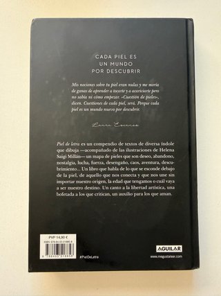 Libro “Piel de letra” de Laura Escanes