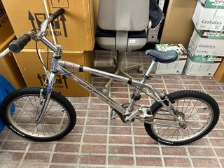 Bicicleta Monty Cromada