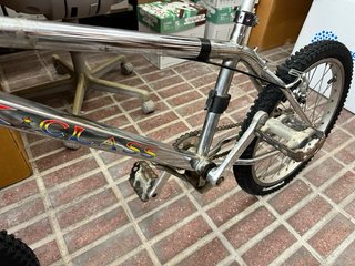 Bicicleta Monty Cromada