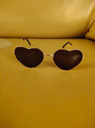 Occhiali da sole donna a forma di cuore