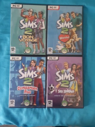 Los Sims 2 Expansiones PC (4 discos)
