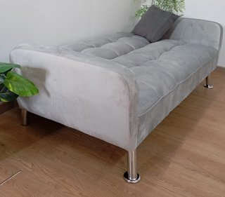 Sofá ·Cama Carlux Gris Claro, Cómodo. ¡OFERTA!