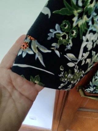 Chaqueta Zara Estampada Estilo Kimono