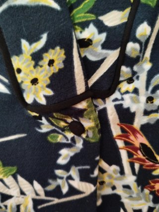 Chaqueta Zara Estampada Estilo Kimono