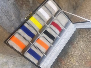 Porta orologi con 10 scomparti