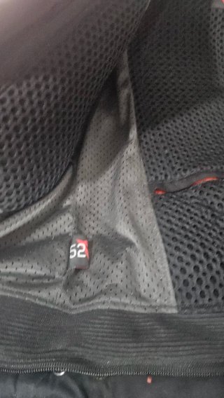 Chaqueta Dainese Super Speed T52 Negra Roja