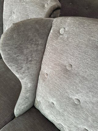 Juego de 6 Sillas Chesterfield Tapizadas