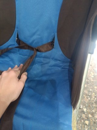 Silla de paseo con burbuja de lluvia
