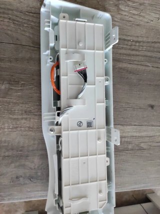 Panel frontal lavadora Samsung ecobubble