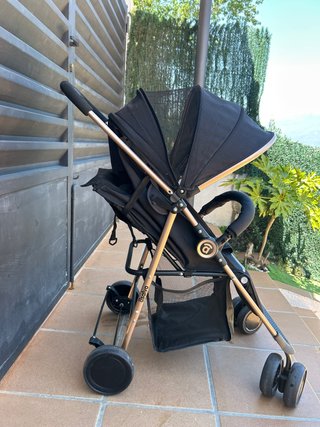 Carrito de bebé plegable