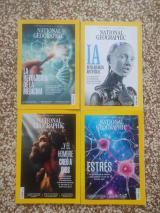 Lote de revistas National Geographic