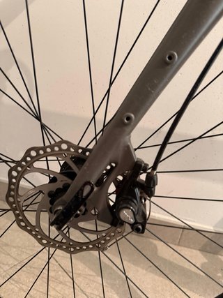Bicicleta Gravel Gris