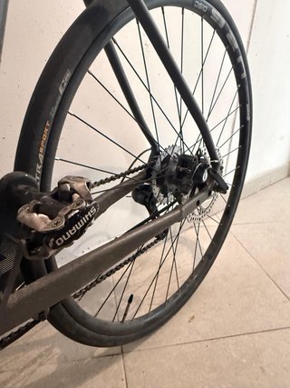 Bicicleta Gravel Gris