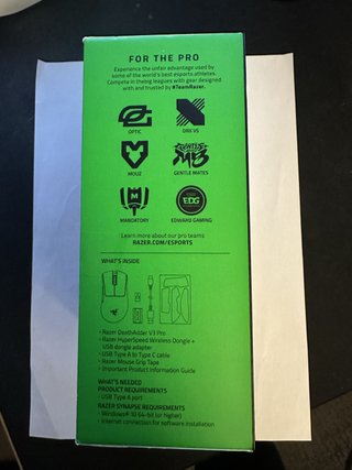 Razer Deathadder V3 PRO Ratón Gaming Inalámbrico
