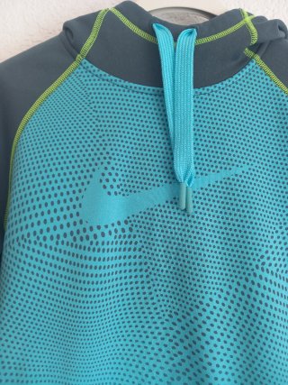 Sudadera Nike azul y gris