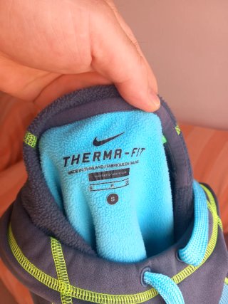 Sudadera Nike azul y gris