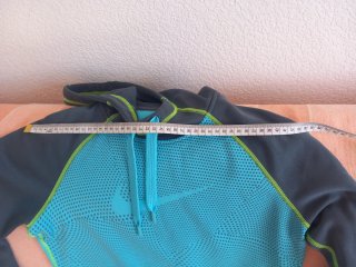 Sudadera Nike azul y gris