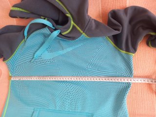 Sudadera Nike azul y gris