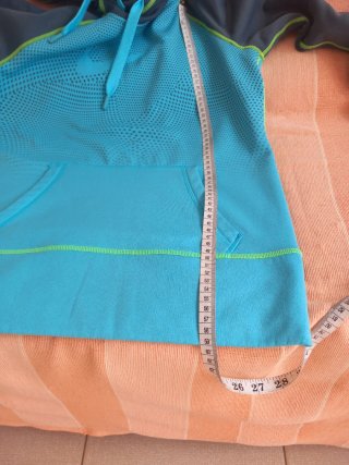 Sudadera Nike azul y gris