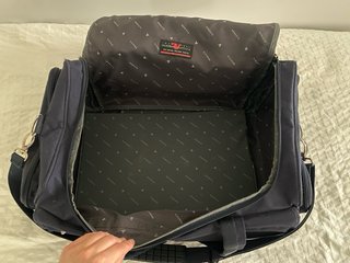 Bolsa de viaje Roncato azul oscura