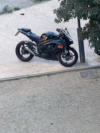 Suzuki GSX-R600 Negra