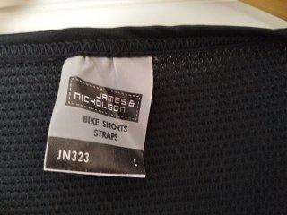 Maillot/Pantalón Ciclismo Negro