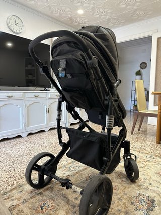 Carrito Bebé Kikkaboo Beloved 3en1 Gris