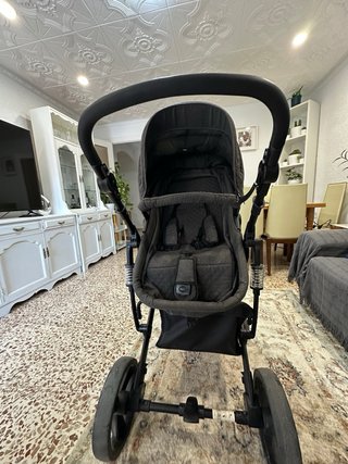 Carrito Bebé Kikkaboo Beloved 3en1 Gris