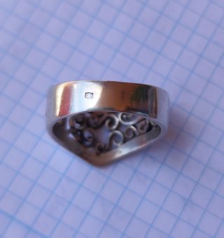 Anillo Plata 925 Filigrana