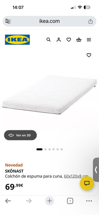 Cuna de viaje Hauck Dream n Play Plus
