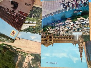 Lote 20 Postales antiguas Granada Alhambra