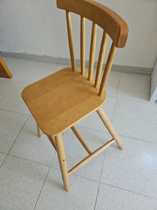 Silla infantil madera Ikea