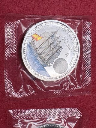Monedas 40€ Plata