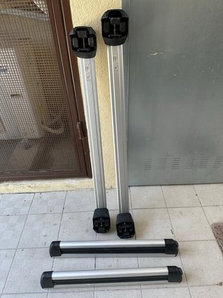 Barras techo + portaesquís Q3