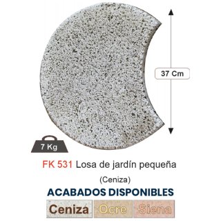Losa de jardín piedra