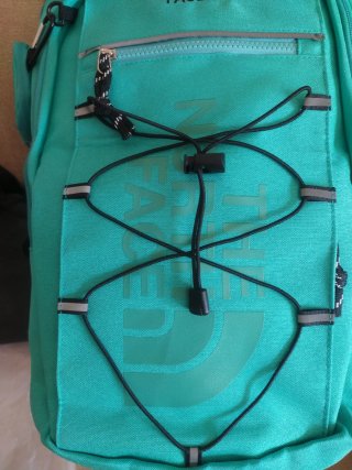 Mochila The North Face Turquesa