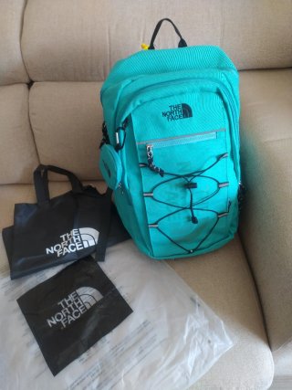 Mochila The North Face Turquesa