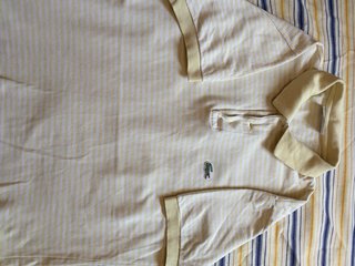 Polo Lacoste Vintage Rayas Talla L