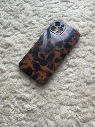 Custodia iPhone 12 Pro con stampa leopardo