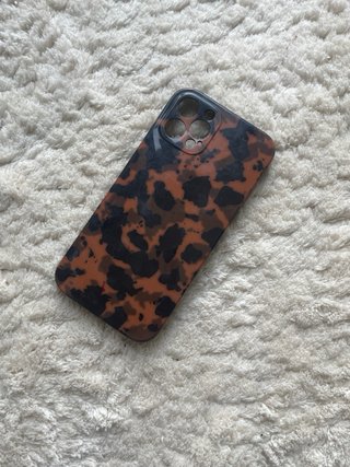 Custodia iPhone 12 Pro con stampa leopardo
