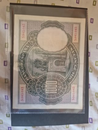 Lote 2 Billetes  1925 España