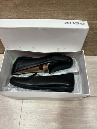 Geox Mocasines Piel Mujer Negro Talla 36