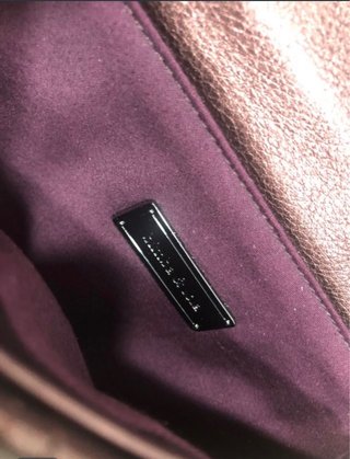 Bolso Bimba y Lola Púrpura Metalizado