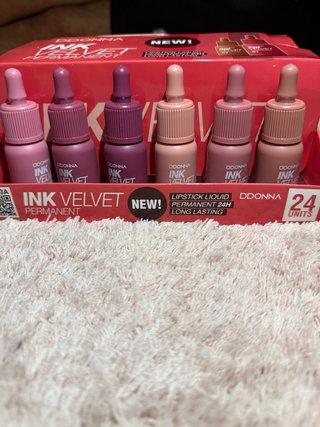 DDONNA Ink Velvet Lipstick Líquido Set
